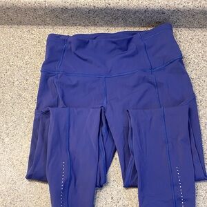 Discontinued blue/purple High-Waisted Lululemon Leggings